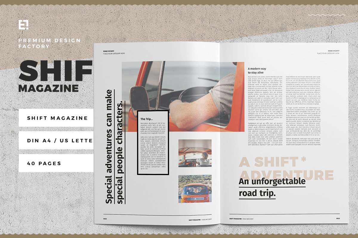 Shift Magazine, a Magazine Template by Egotype (Photo 13 of 26)