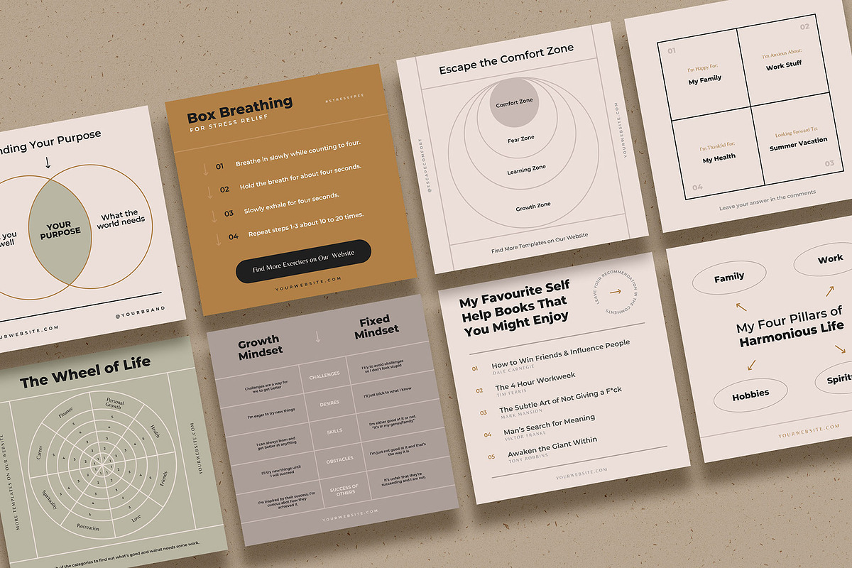 Coaching Social Media Templates, a Social Media Template by AndrewPixel (Photo 11 of 15)