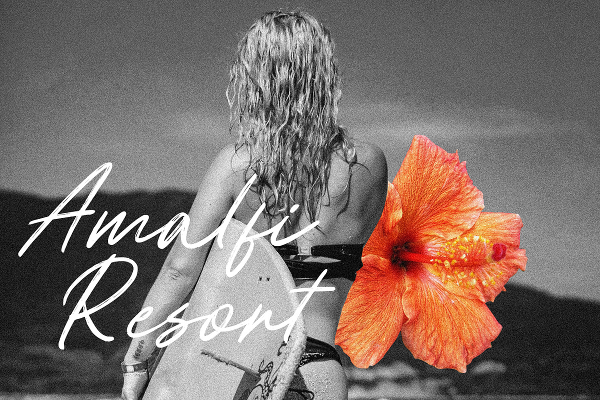 Managiri Aesthetic Brush Font, a Script Font by Hishand Studio (Photo 5 of 8)