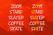Baquan Starlay Font Handmade Style, a Sans Serif Font by Maulana Creative (Thumbnail 2 of 7)