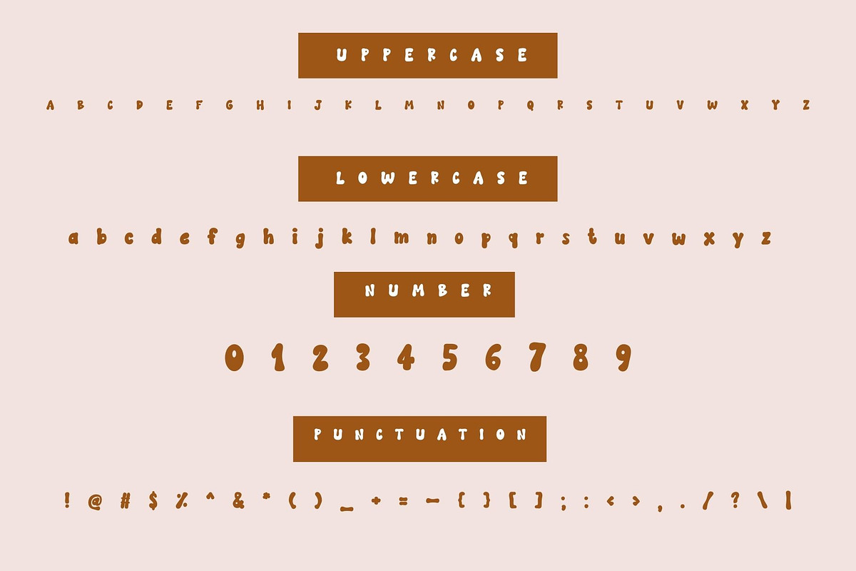Kamuro is a cool retro groovy font, a Handwritten Font by Brown Cupple (Photo 4 of 5)