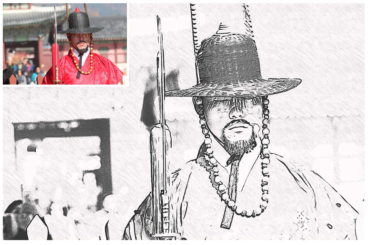 Manga Style Sketch Effects, an Action Add-On by pallabip (Photo 5 of 8)