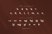 Milgan Elegant Luxury Serif Font, a Serif Font by Perfectype (Thumbnail 8 of 8)