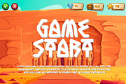 Tukamenh - Egypt Gaming Font, a Sans Serif Font by Dhabee (Thumbnail 8 of 14)