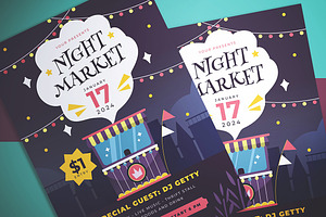 Night Market Flyer