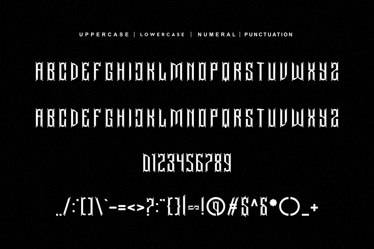 Sajicoz - Gothic & Blackletter Font, a Blackletter Font by QR Design Studio (Photo 5 of 6)