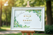 Eucalyptus Wedding Sign, a Stationery Template by Aarley Kaiven (Thumbnail 2 of 2)