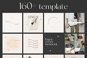 CANVA & PS / 160+ Aesthetic template, a Social Media Template by Simple có (Thumbnail 2 of 19)