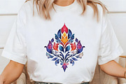 Watercolor Boho Arabian Clipart, a Decorative Illustration by designcity5 (Thumbnail 4 of 5)