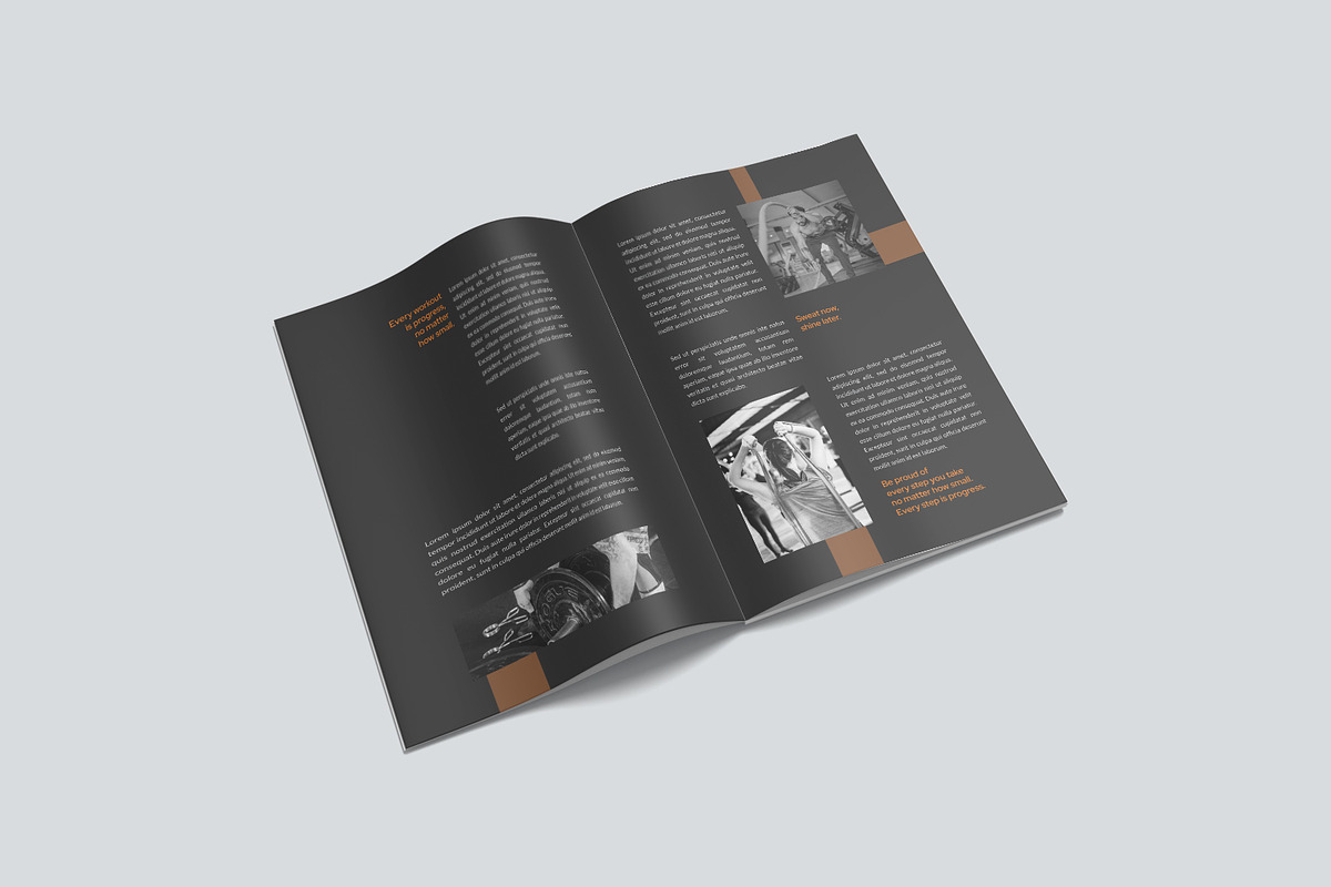 Fitness and Wellness - Magazine, a Magazine Template by StreaksideStd (Photo 2 of 3)