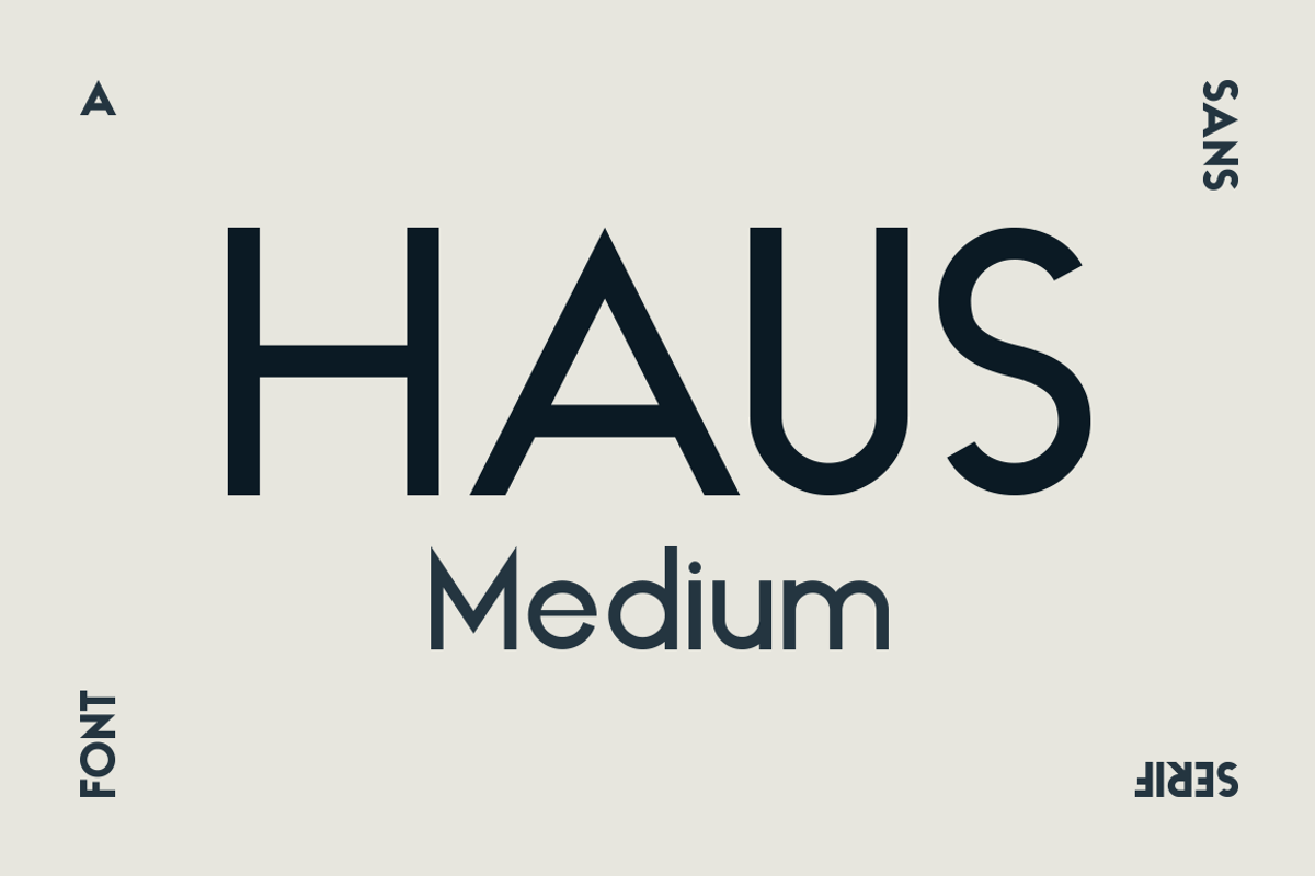 HAUS Sans Medium