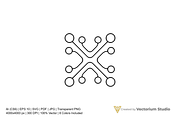 Network Abstract Tech Logo, a Branding & Logo Template by Vectorium Studio (Thumbnail 4 of 16)
