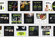 Canva Gym & Fitness Instagram Post, a Social Media Template by TheBrightGrap (Thumbnail 11 of 17)