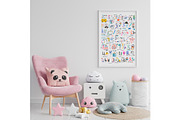Fun russian alphabet, a Decorative Illustration by Lera Efremova (Thumbnail 4 of 5)