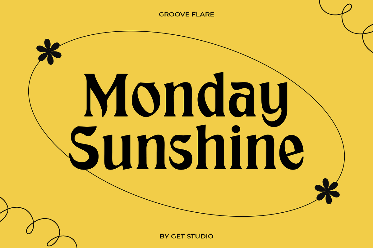 Groove Flare - Display Groovy Font, a Serif Font by Get Studio (Photo 7 of 11)