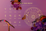 Zodiac Signs Horoscope Illustrations, a Graphic by Olya Creative (Thumbnail 7 of 37)