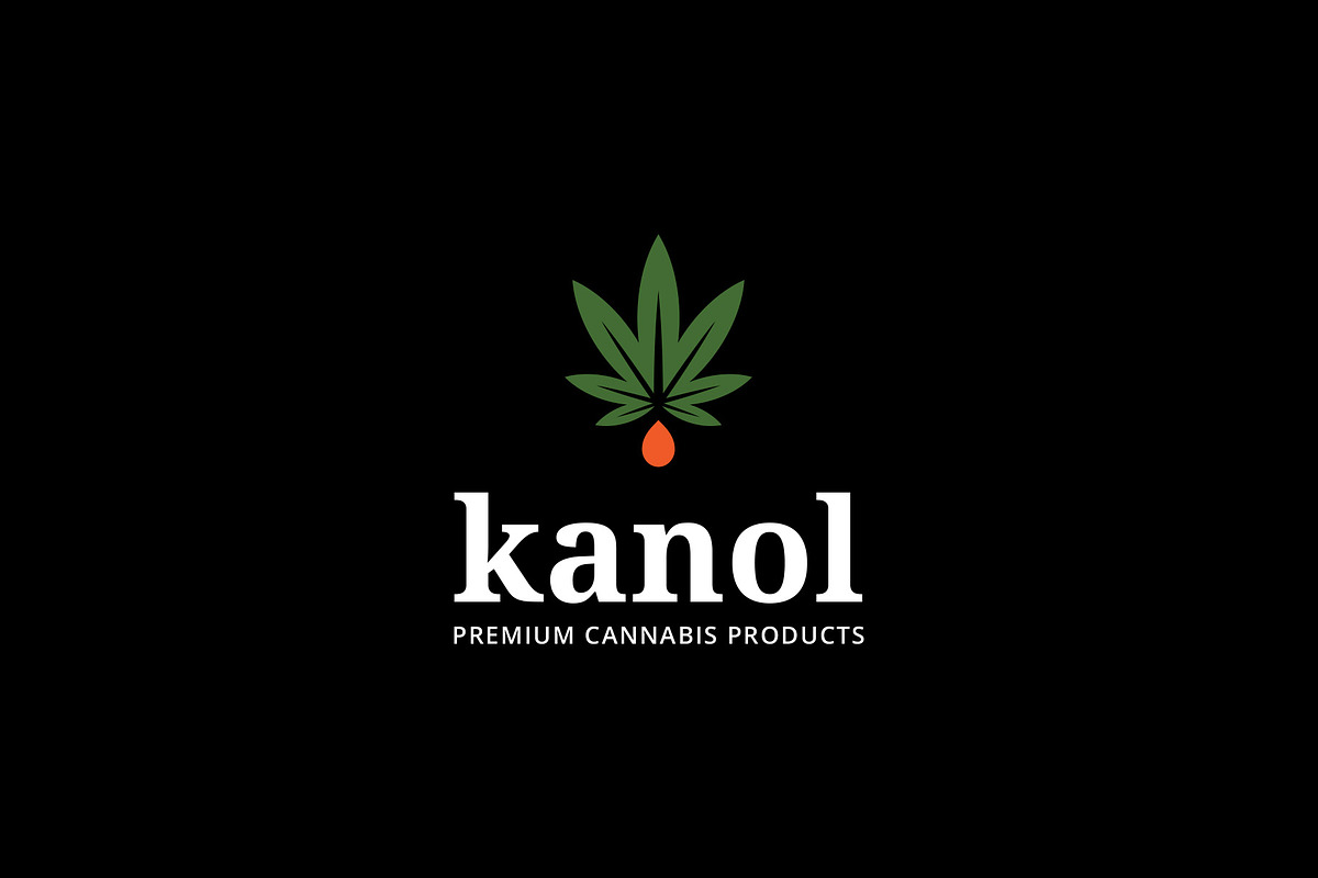 Kanol Cannabis Hemp Marijuana Logo, a Branding & Logo Template by Tovarkovdesign (Photo 5 of 6)