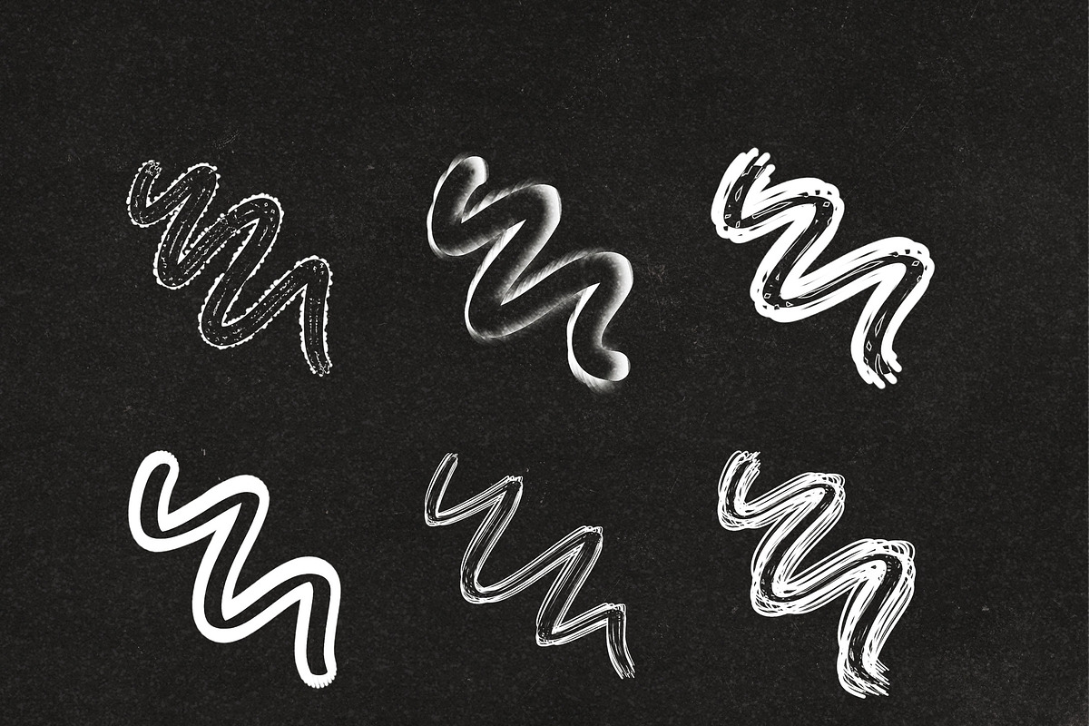 46 Outline brushes procreate, a Brush Add-On by Endete & Mazak brushes (Photo 8 of 9)