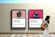 Poster Mokcup, an Advertising Mockup by Kenrichi (Thumbnail 3 of 4)