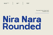 Nira Nara Rounded, a Sans Serif Font by HKL Studio (Thumbnail 1 of 12)