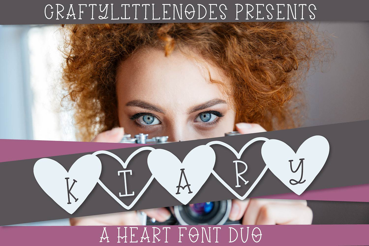 Kiary - A Handwritten Heart Font Duo
