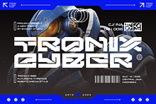 Tronix Futuristic Cyberpunk Mecha