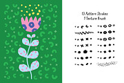 Cut Out Florals for Procreate, a Brush Add-On by Pencil Twist (Thumbnail 5 of 10)