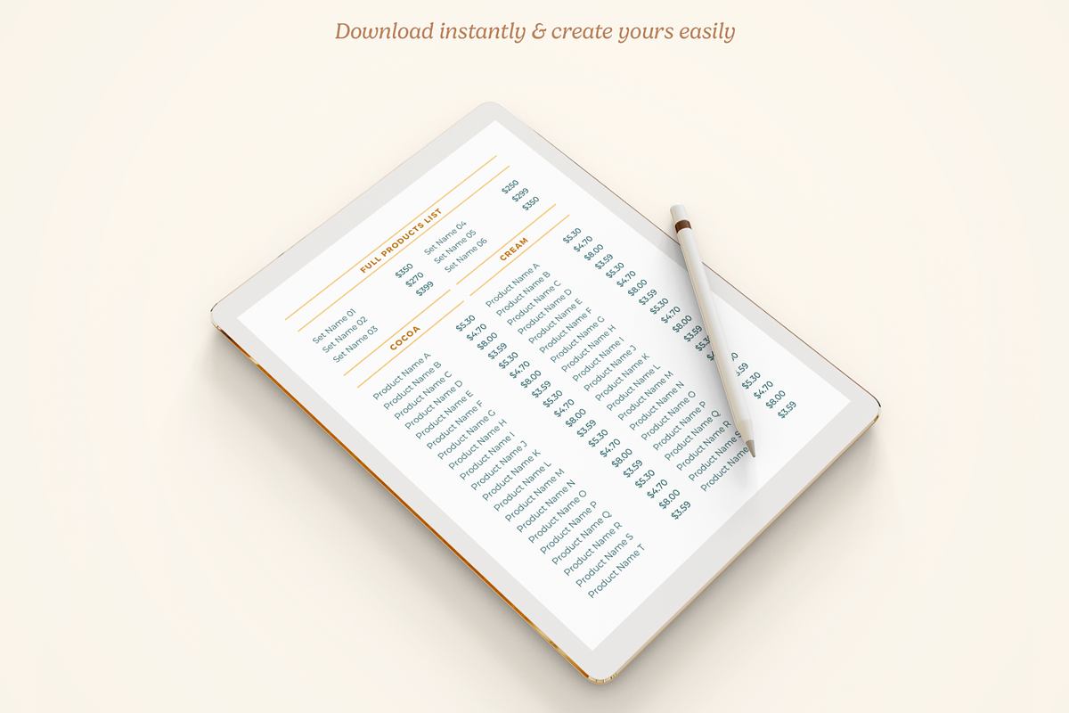 Product Catalog, a Magazine Template by Creatif Foundry (Photo 8 of 8)