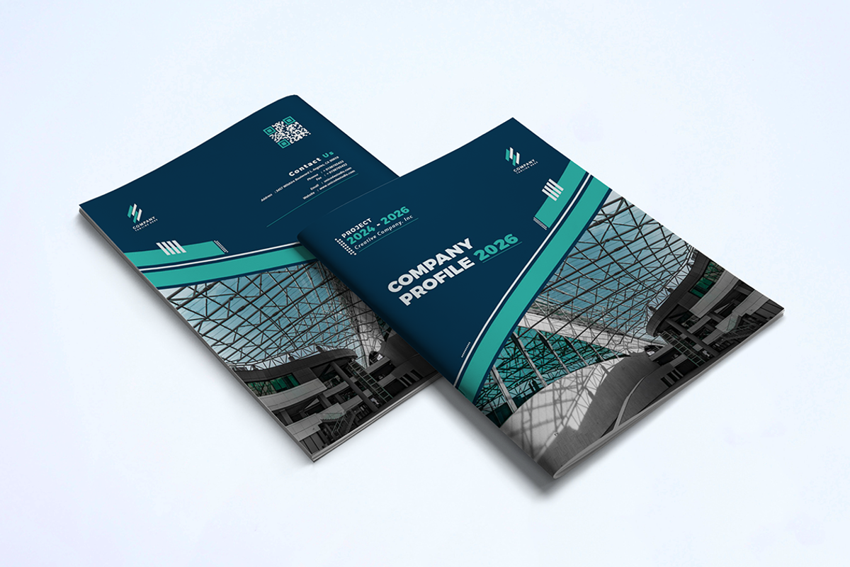 Company Profile Template, a Brochure Template by UnicodeID (Photo 12 of 12)