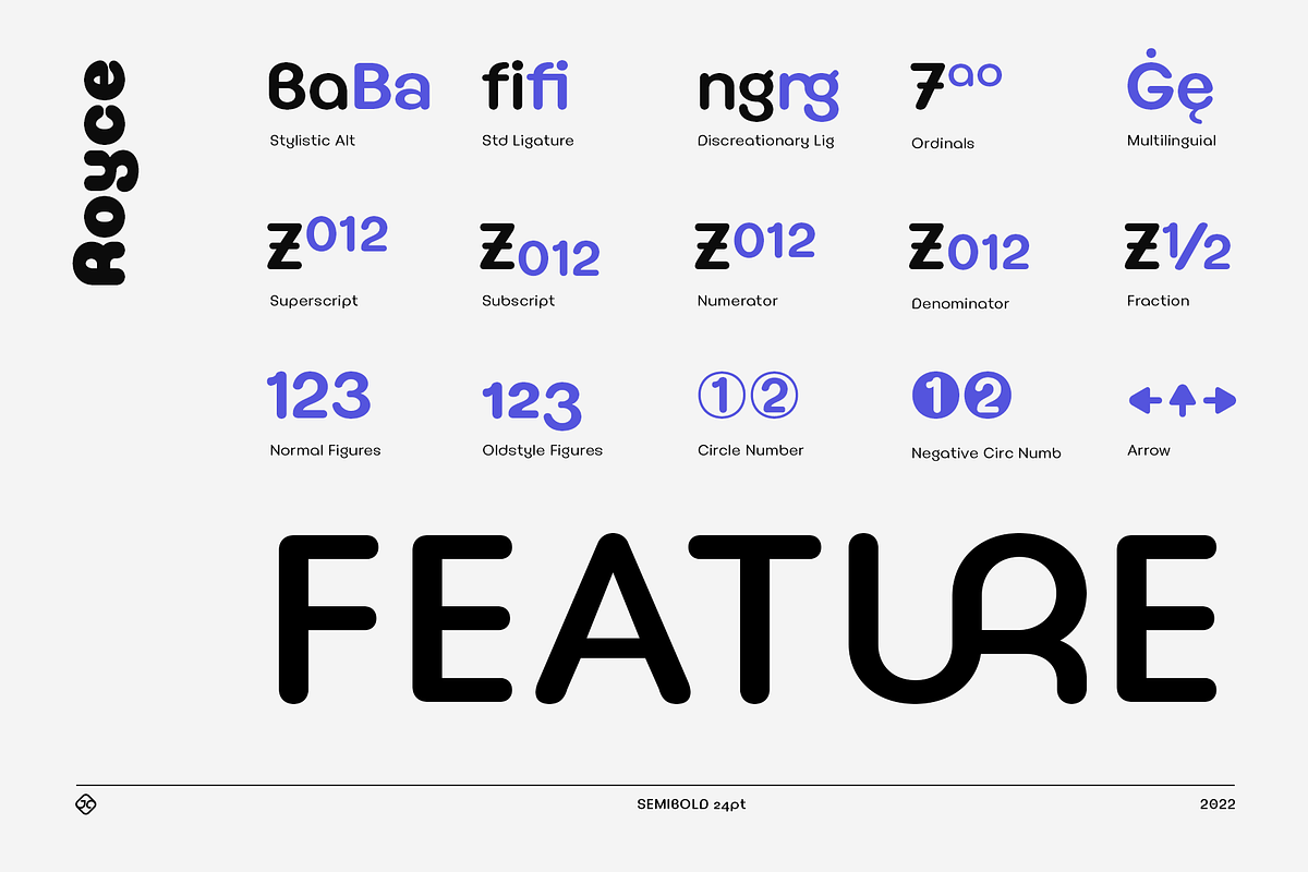 Royce Cute Family Fonts, a Sans Serif Font by Jehoo Creative (Photo 7 of 10)