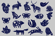 Folk Animal Illustrations, a Graphic by danceyourlife (Thumbnail 9 of 12)