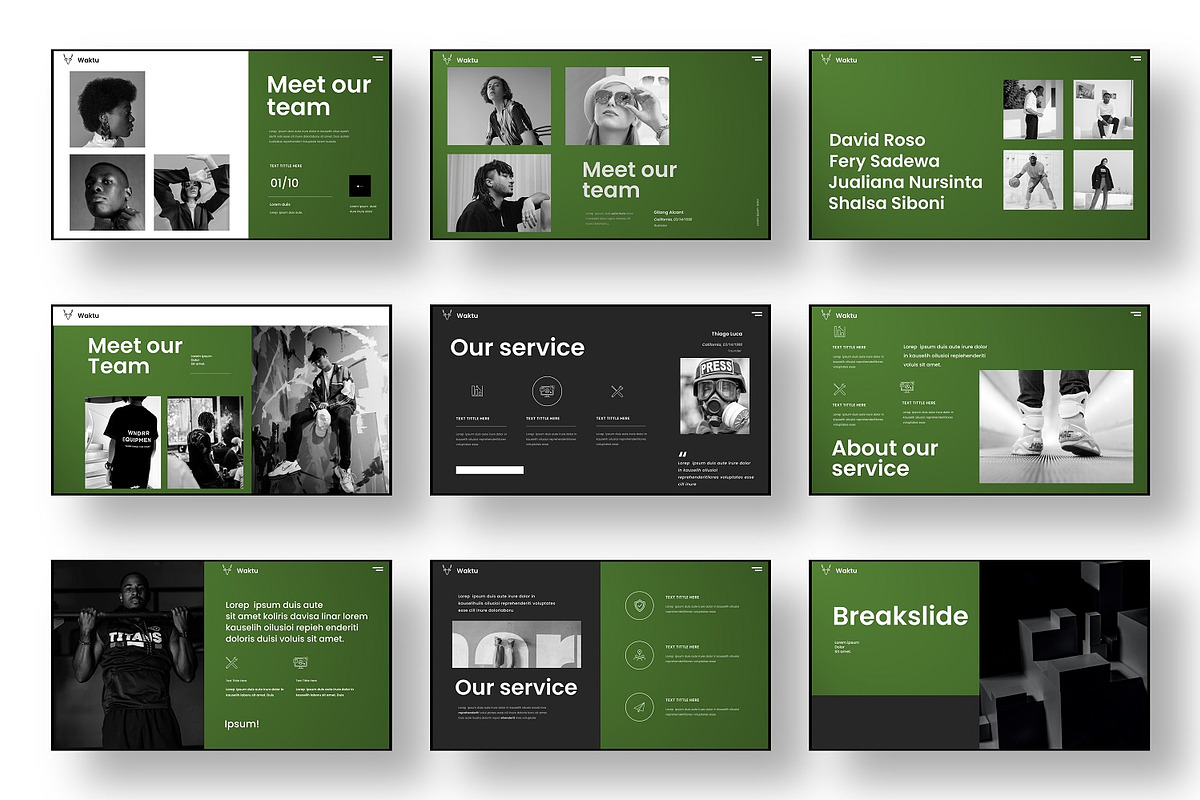 Waktu – Business Keynote Template, a Presentation Template by Dens Creative Studio (Photo 3 of 6)