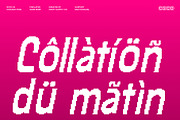 CS Chicago Pixel, a Sans Serif Font by Craft Supply Co. (Thumbnail 5 of 8)