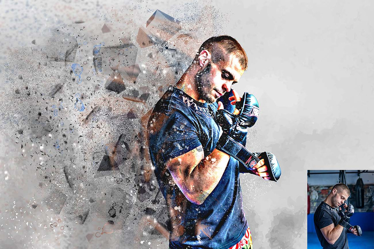 Shatter Burst Dispersion FX Ps Actio, an Action Add-On by Studio Retouch (Photo 5 of 13)