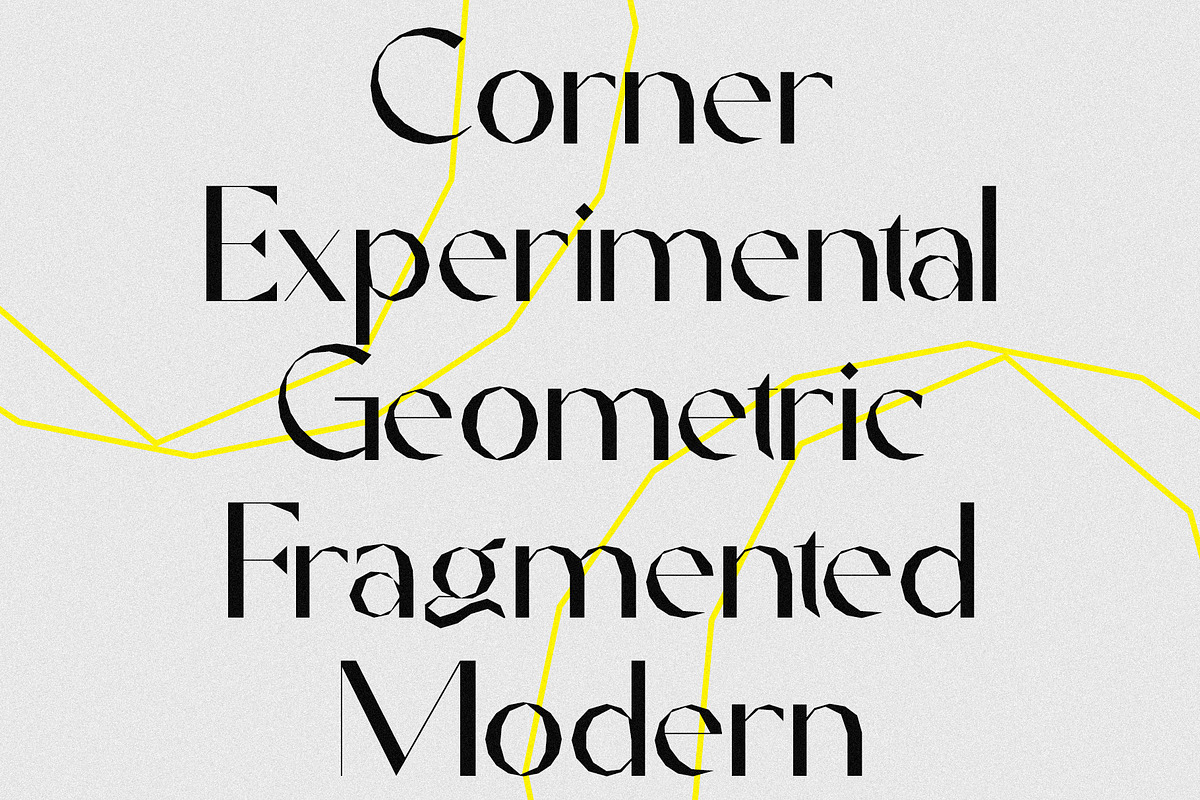 Division - Corner & Geometric Sans, a Sans Serif Font by Schrifted Type (Photo 5 of 8)