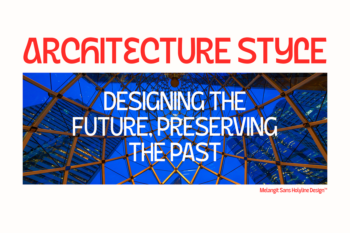 Melangit Sans - Display Family, a Sans Serif Font by Holyline Design (Photo 7 of 15)