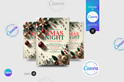 Christmas Party Flyer Template, a Flyer Template by Aam360 (Thumbnail 1 of 3)