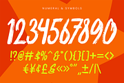 Summer Lagoon - Brush Display Font, a Handwritten Font by Pekotype (Thumbnail 4 of 15)