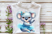 Blue Ballerina Animals Clipart, an Illustration by Rose Art (Thumbnail 7 of 7)
