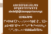 Mintage Twentys Retro Display Font, a Serif Font by Letterena Studios (Thumbnail 13 of 15)
