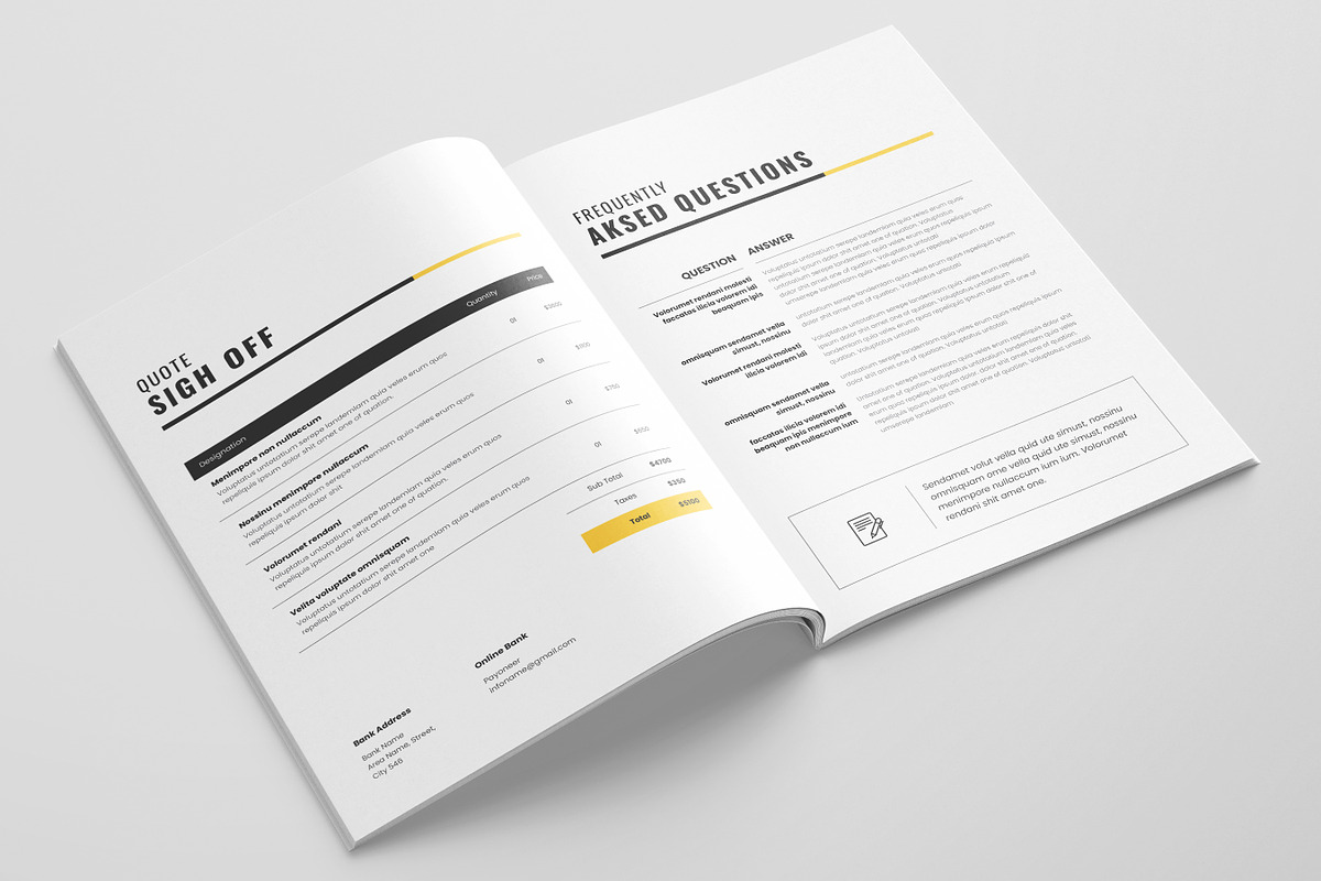 Project Proposal Template, Canva, a Brochure Template by DesVert (Photo 8 of 10)