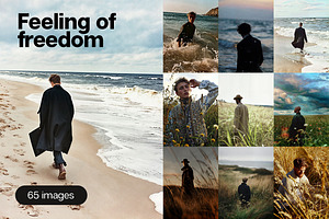 65 Feeling of freedom images, a Person Photo by Handmadefont
