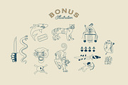 16 Hipster Logo Templates, a Branding & Logo Template by Liviu (Thumbnail 10 of 13)