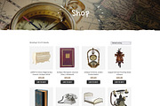 Antique & Art Gallery Template, a WordPress Template by HasnainDEV (Thumbnail 3 of 6)