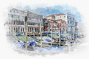 Canvas Watercolor Paint Art Effect, an Action Add-On by MRI STUDIO (Thumbnail 16 of 16)