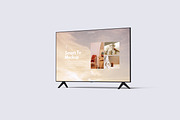 Smart Tv Mockup, a Device Mockup by Riel Concept (Thumbnail 1 of 5)