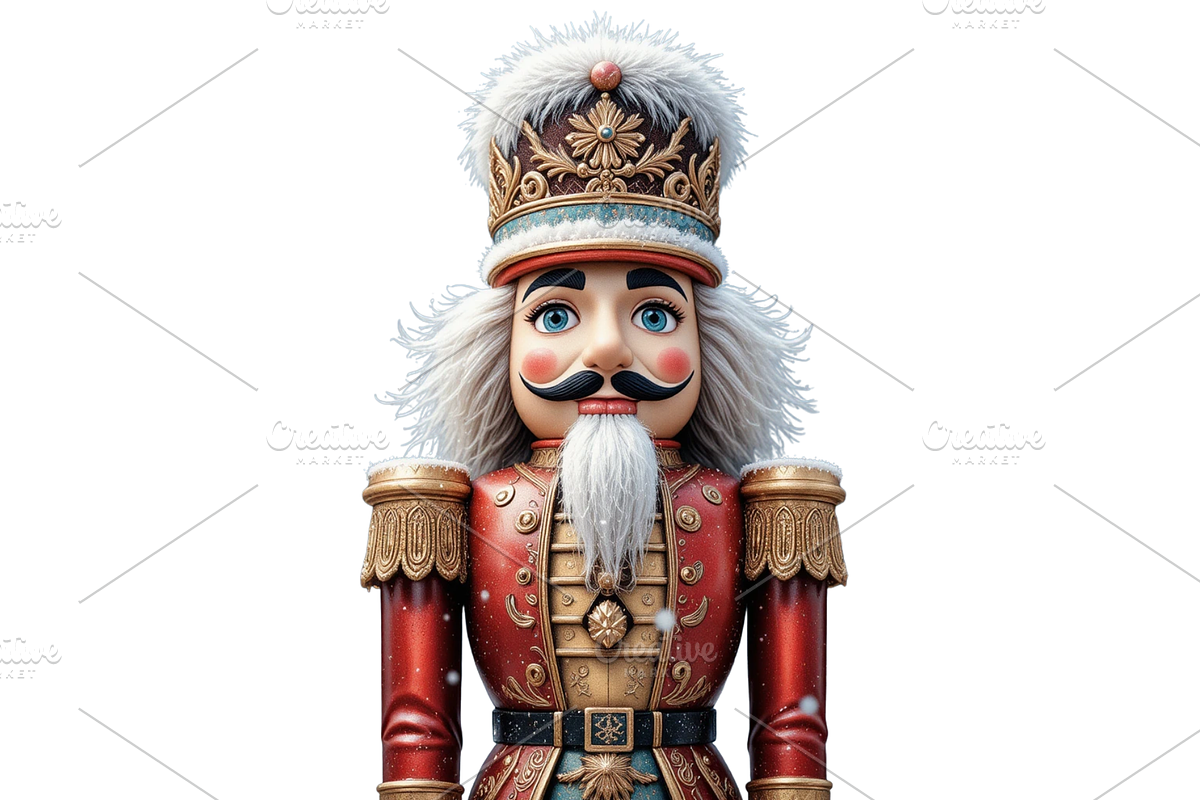 Nutcracker Christmas Sublimation, a Seasonal Illustration by Creative design (Photo 6 of 6)