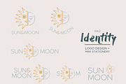 SUN&Moon logo, a Branding & Logo Template by Creative Lemon (Thumbnail 2 of 5)