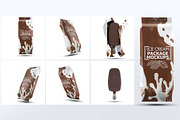Ice Cream Packages Mock-Up Bundle, a Packaging Mockup by DesignRushMarket (Thumbnail 3 of 6)