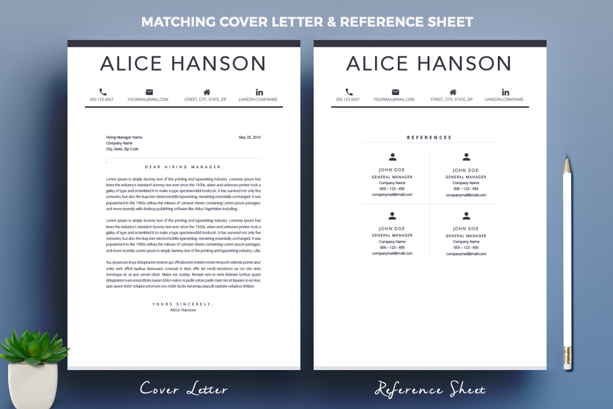 Resume/CV Template, a Resume Template by A1RESUME (Photo 4 of 6)